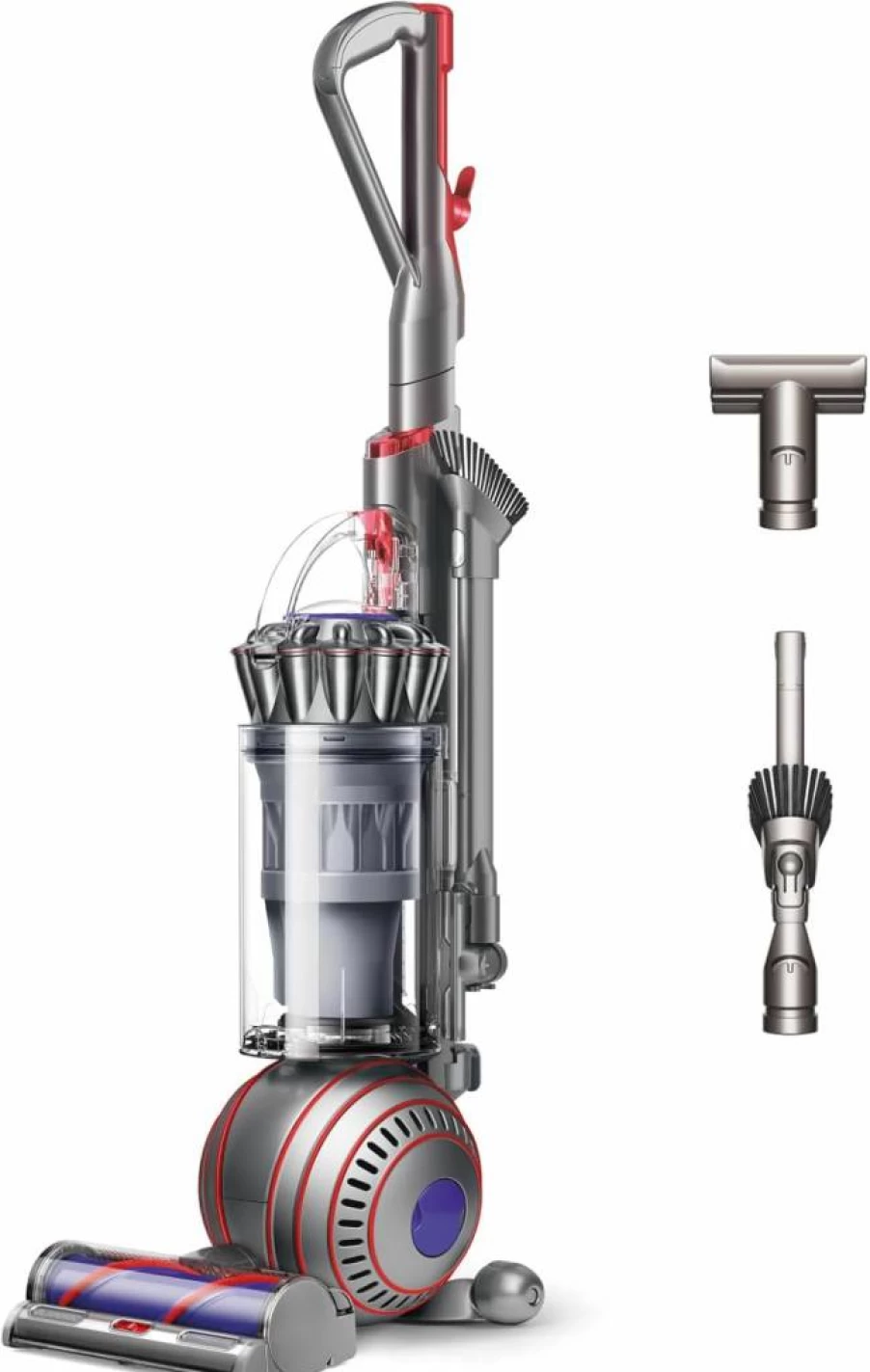 Dyson Ball Animal Total Clean Upright Vacuum Cleaner for Pet Hair, Iron Blue, Powerful Suction, Bagless, HEPA Filtration