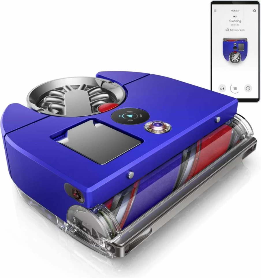 Dyson 360 Vis Nav Robot Vacuum - Smart Self-Emptying Robot Vacuum Cleaner with Advanced Navigation