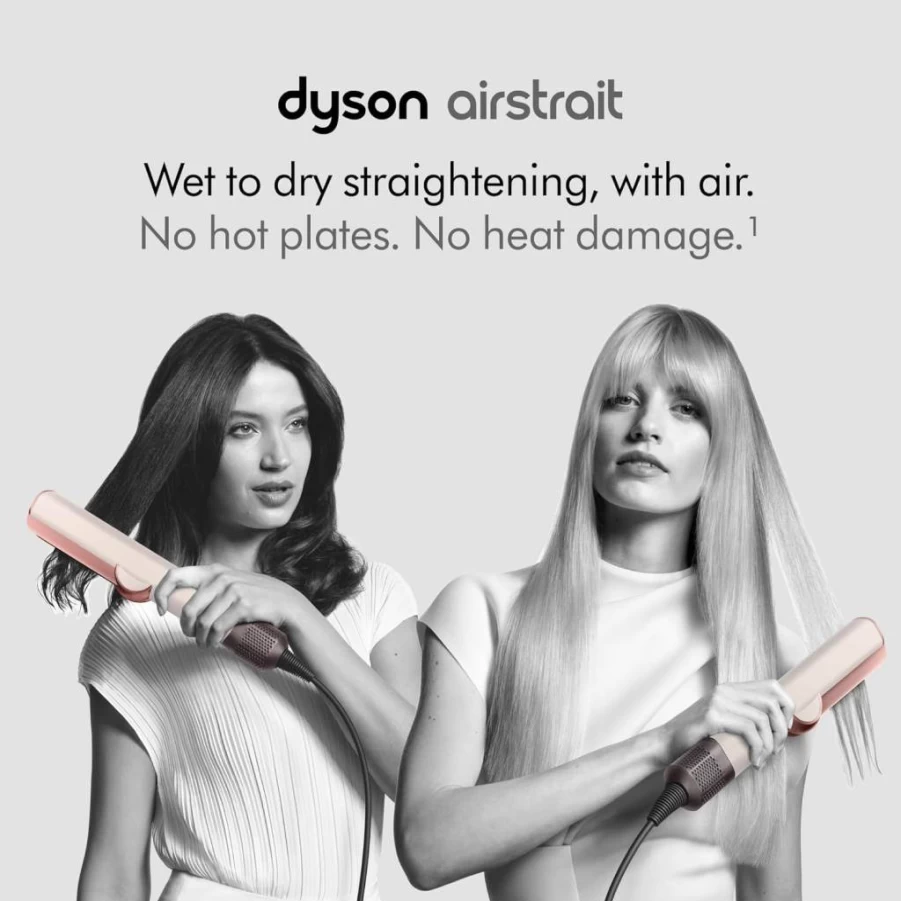 Dyson Airstrait Hair Straightener – Advanced Styling Tool for Smooth, Healthy Hair
