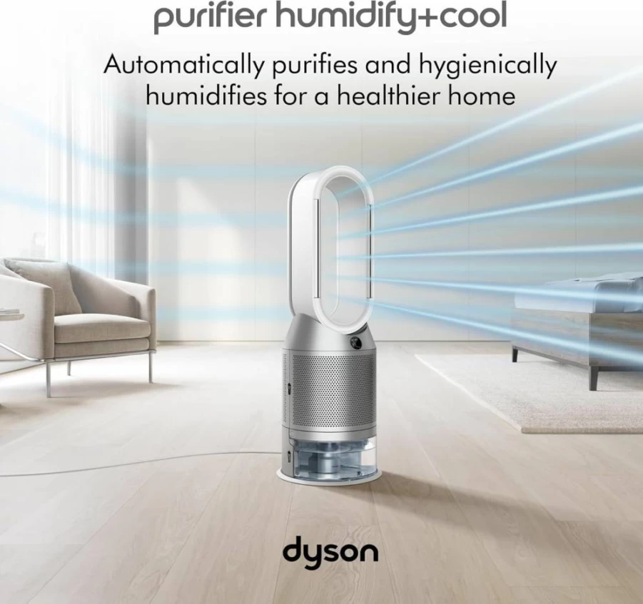 Dyson PH03 Air Purifier Humidifier and Cooler 3-in-1 with HEPA Filtration