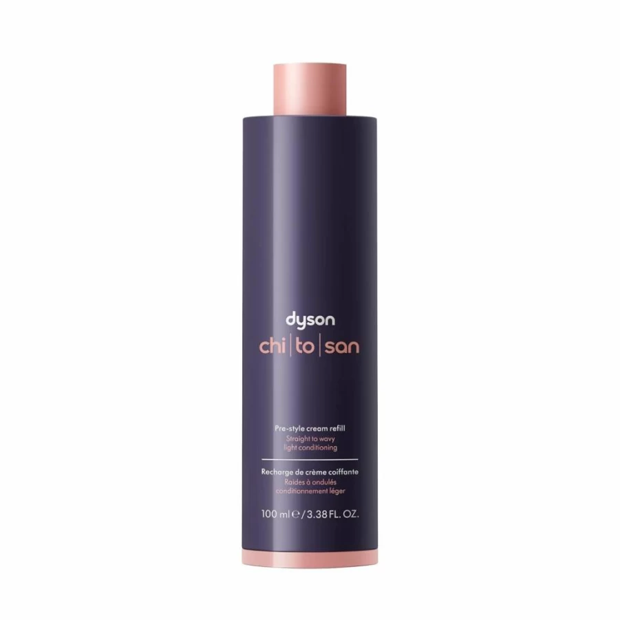 Amazon Chitosan Pre-Styling Cream for Hair by Dyson - Heat Protectant & Frizz Control