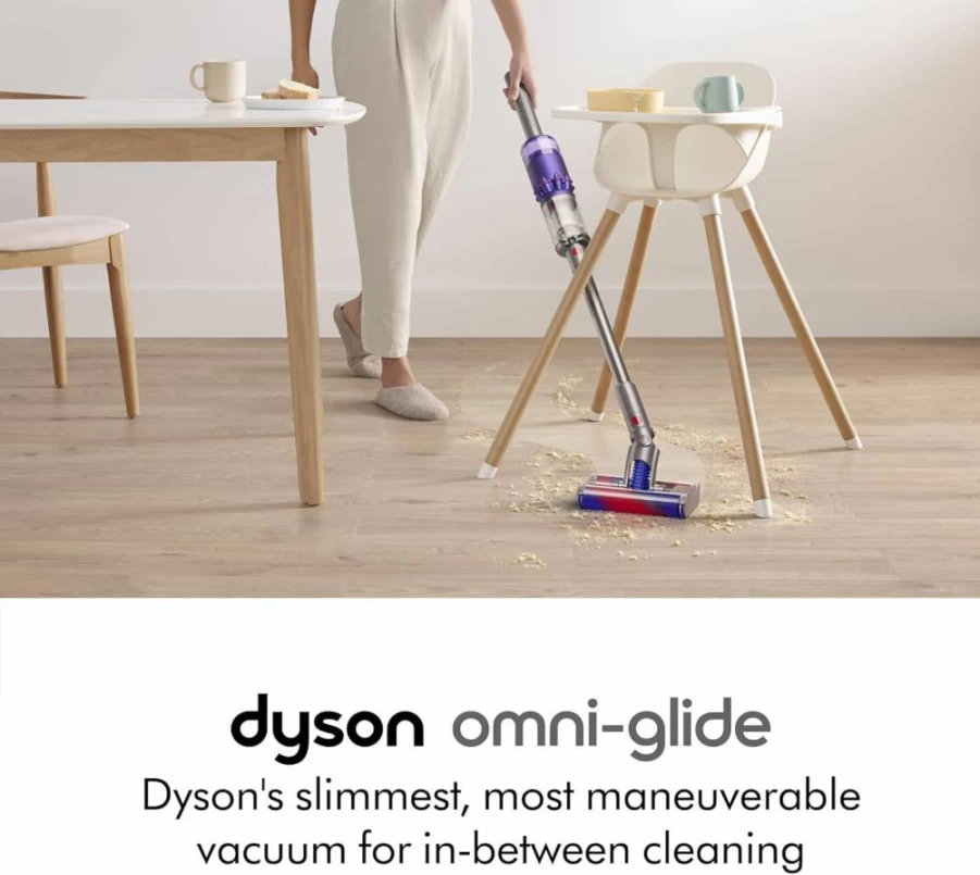 Dyson Omni-Glide Cordless Stick Vacuum Cleaner | Lightweight & Powerful for Hard Floors