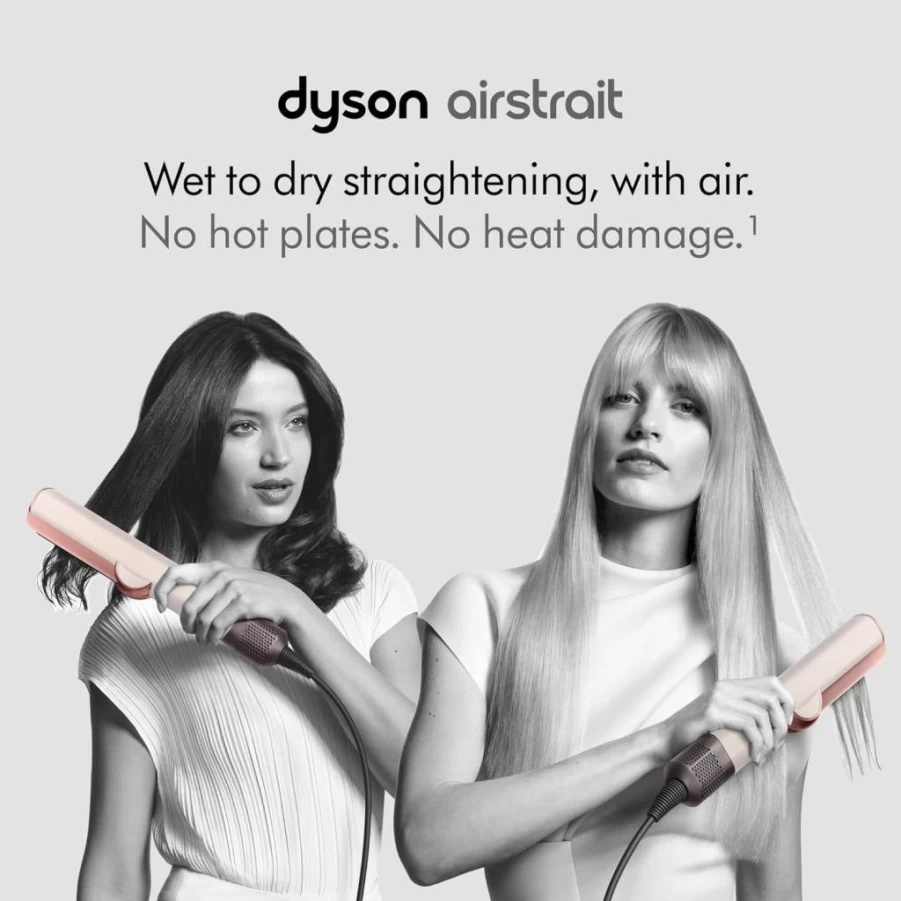 Dyson Airstrait Hair Straightener - Advanced Styling Tool for Smooth, Frizz-Free Hair
