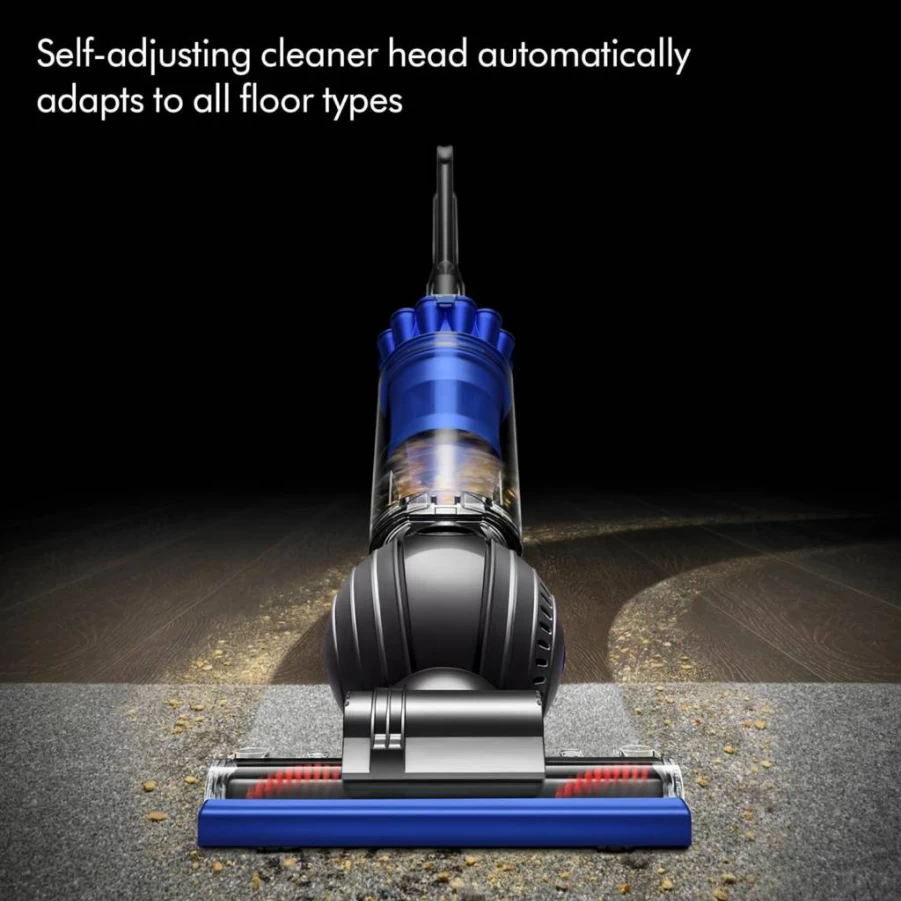 Dyson Ball Animal 2 Total Clean Upright Vacuum Cleaner - Powerful Pet Hair Removal, Blue, Corded, Bagless, HEPA Filtration
