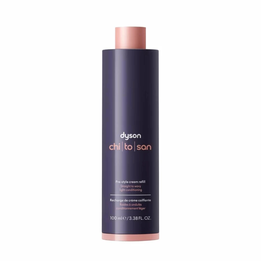 Amazon Chitosan Pre-Styling Cream for Hair by Dyson - Heat Protectant & Frizz Control Styling Cream